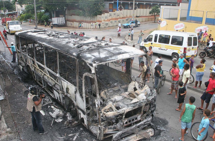 A ocupação teve seu início após uma onda de ataques à ônibus que tomou conta da cidade. Foto: Reprodução