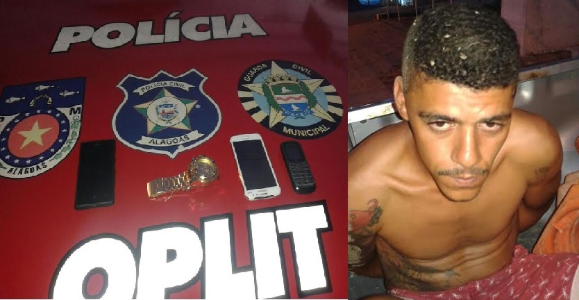 Oplit prende homem acusado de roubo em festa no bairro de Jacarecica