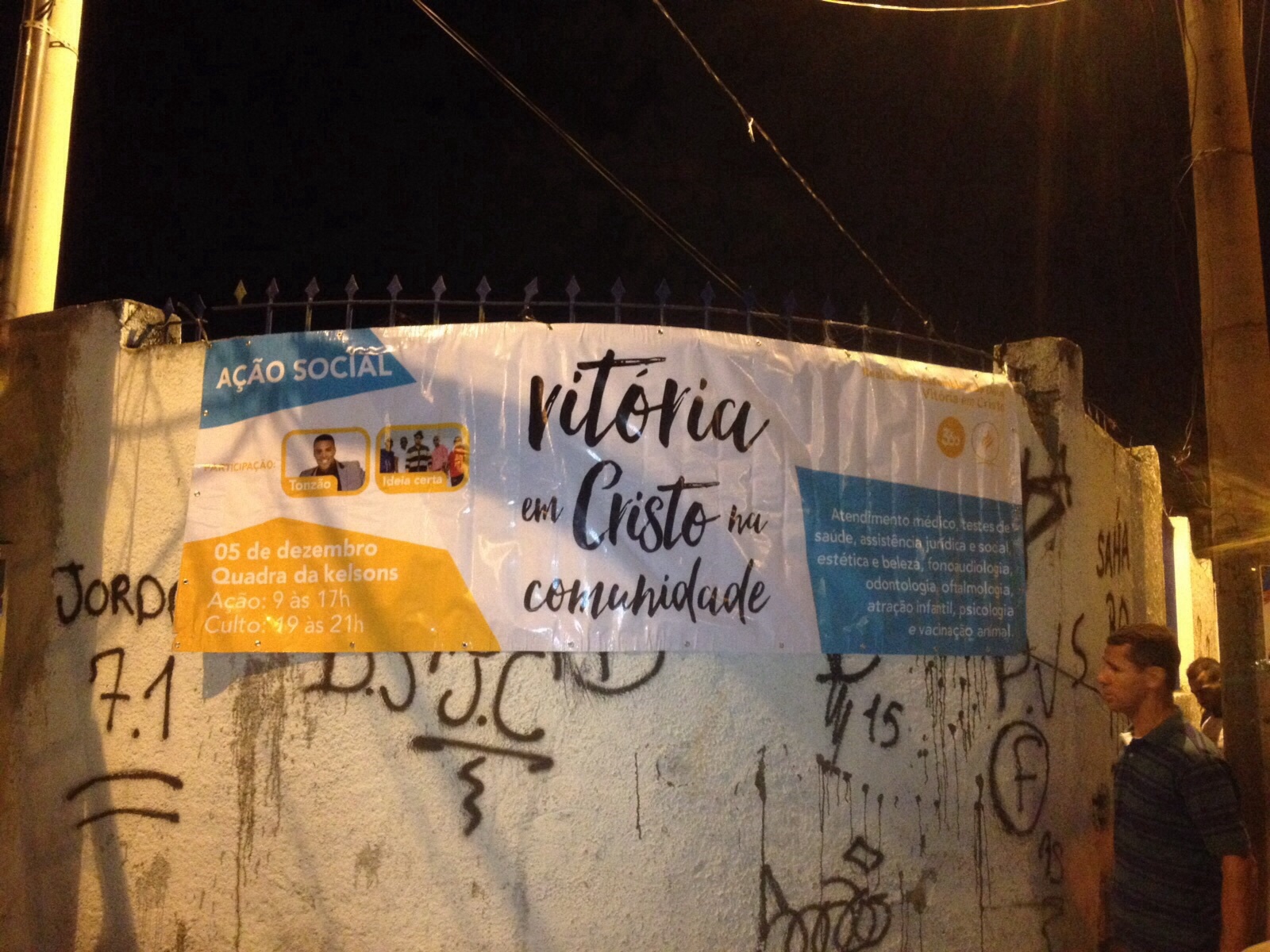 Vitória em Cristo na Favela da Kelson’s