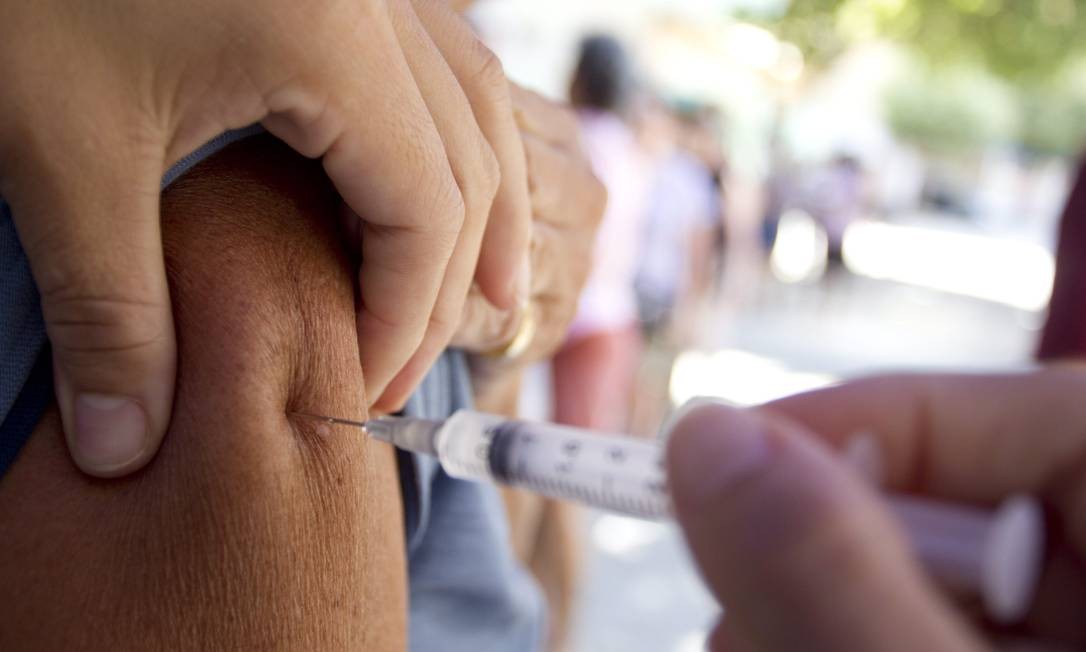 Campanha contra a gripe é prorrogada no Rio e vai até o dia 30 de junho
