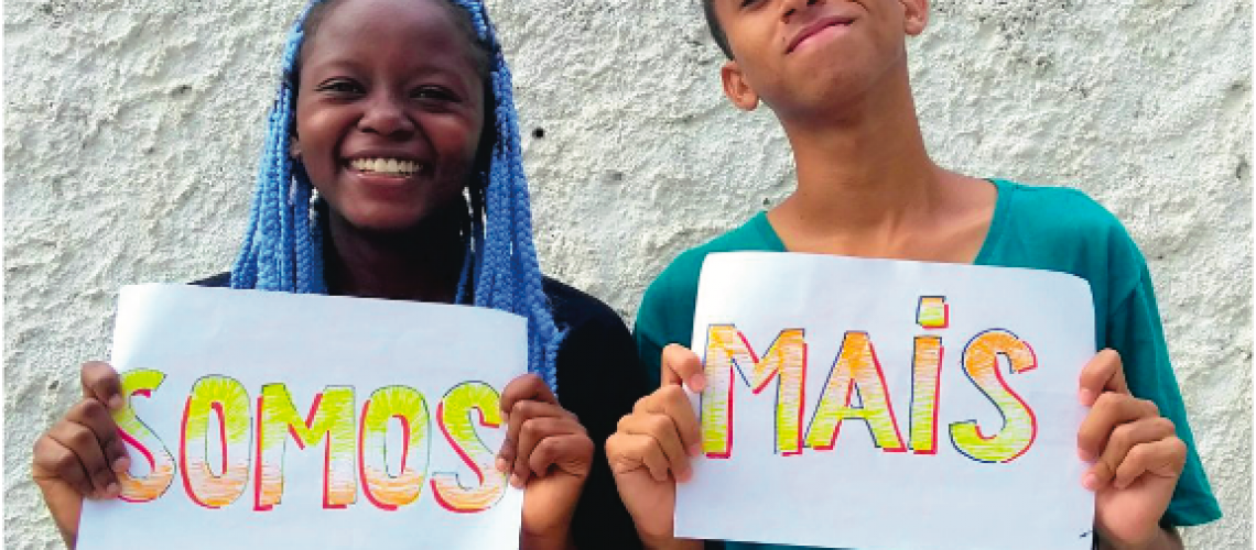 Sabrina Martina e Luiz Rafael: Produtores do filme 'Somos Mais' - Foto: Divulgação
