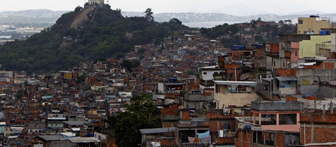 A general view of the Vila Cruzeiro slum in Rio de Janeiro, Brazil, Friday, Nov. 26, 2010. Military armored vehicles continued Friday carrying police and navy soldiers into the heart of gang strongholds, chasing gunmen into nearby shantytowns. At least 23 people have been killed in clashes since late Sunday, most of them suspected drug gang members, and police has arrested more than 150 people in raids on nearly 30 shantytowns in the northern and western parts of Rio.(AP Photo/Felipe Dana)